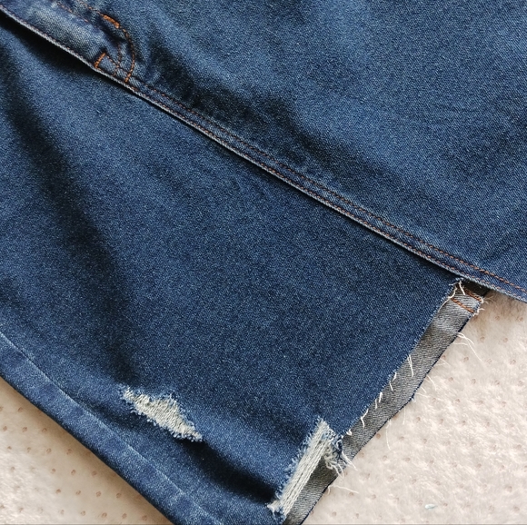 Rock& Roll cowgirl Distressed Jean skirt brand new with tags - Picture 5 of 14